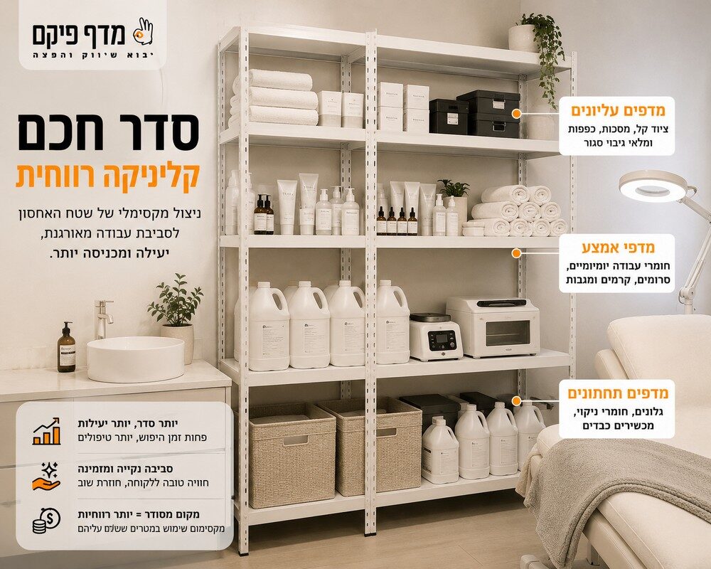 כשהלקוחה מחכה על הכיסא והסרום נעלם: איך פותרים את הבלגן הסמוי מהעין במכוני יופי